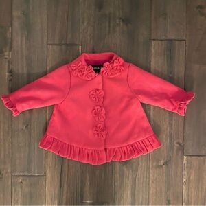 Isobella & Chloe Hot Pink Baby Winter Coat 9 mos